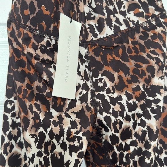 VERONICA BEARD Vilena leopard leggings XS NWT - Picture 7 of 7